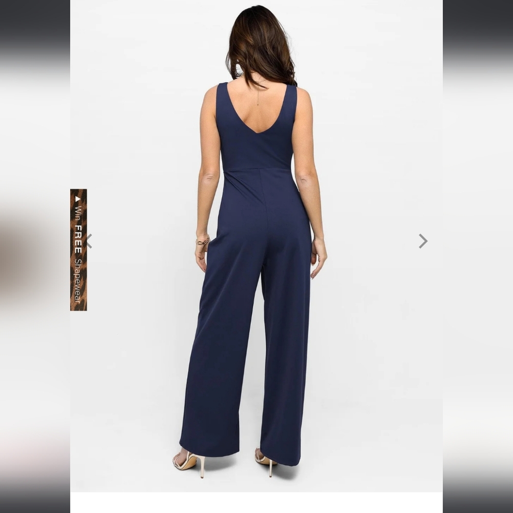 Popilush Navy Jumpsuit - Picture 4 of 4